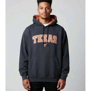 🤘Vintage Y2K Texas Longhorns XXL Hoodie Foot Locker Team Edition Black Orange‎